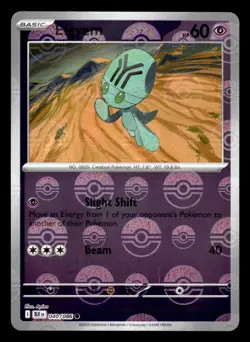 Elgyem 040/086 Poke Ball Holo Black Bolt Pokemon Card - Image 1