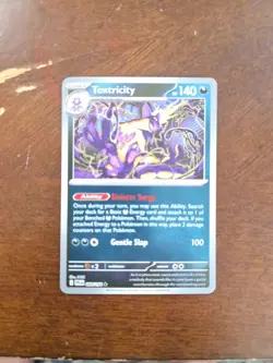 Toxtricity 068/094 Me02: Phantasmal Flames Reverse Holo Pokemon TCG NM - Image 1
