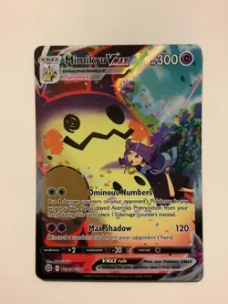 2022 Pokemon SWSH Brilliant Stars TG17/GG30 Mimikyu VMAX M/NM - Image 1