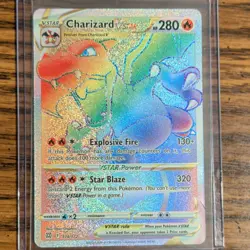 The Pokemon Company Charizard VSTAR 174/172 Brilliant Stars Secret Rare Holo EN - Image 1