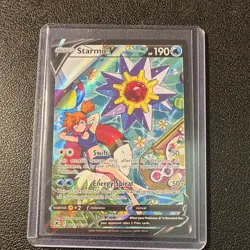 Pokemon TCG Starmie V Full Art Holo UR TG13/TG30 Astral Radiance 2022 EN - Image 2