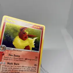 Flareon Unseen Forces 5/115 Holo Rare Pokemon Card READ DESC - Image 2
