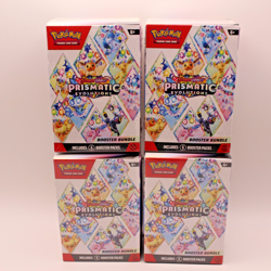 4x Pokemon TCG: Prismatic Evolutions Booster Bundles - Read description. - Image 1