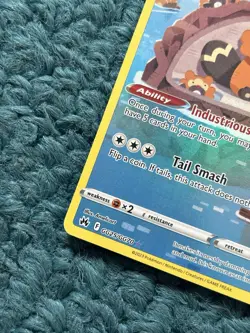 BIBAREL GG25/GG70 Crown Zenith - ULTRA RARE Galarian Gallery Pokemon Card - NM - Image 3