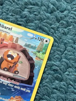 BIBAREL GG25/GG70 Crown Zenith - ULTRA RARE Galarian Gallery Pokemon Card - NM - Image 5