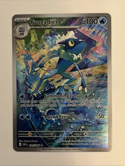 Frogadier 089/086 Pokemon TCG ME04: Chaos Rising NM - Image 1