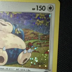 WHOLE SWIRL HEAVY BLEED 🌀💫 Snorlax 141/192 Rebel Cosmos Holo Pokemon Card - Image 2