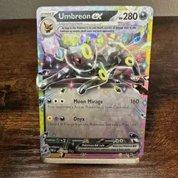 Umbreon ex 060/131 Double Rare Prismatic Evolutions Holo NM - Image 1