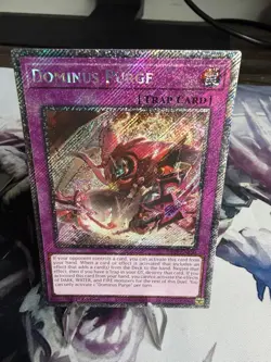 Dominus Purge 1st Edition Platinum Secret Rare RA05-EN150 Yu-Gi-Oh! - Image 2