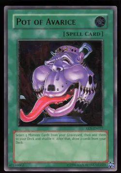 Pot of Avarice (UTR) EEN-EN037 Elemental Energy EURO ULTIMATE RARE YU-GI-OH - Image 1