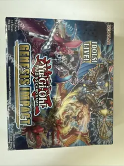 YUGIOH: Genesis Impact Booster Box 1st Edition Factory Sealed New - Image 1