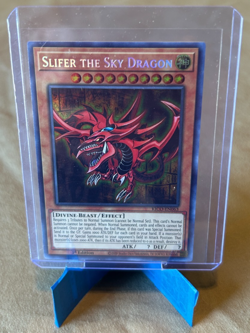 Slifer the Sky Dragon SECRET Pharoah Rare KICO-EN063 1st Edition NM Yu-Gi-Oh! - Image 2