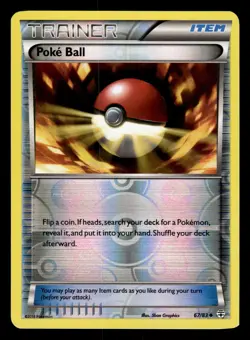 Poke Ball 67/83 Reverse Holo Generations Pokemon Card - Image 1