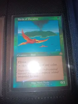 MTG Birds of Paradise x 1 *RETRO FRAME FOIL* Dominaria Remastered 336 NM - Image 2