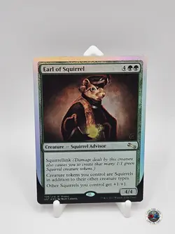 MTG - Unstable - Earl of Squirrel - Promo/Foil - 108 - LP - Image 1