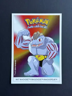 Carte Pokemon - Nintendo - Dunkin Boomer - #67 Machopeur - Image 1