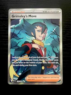 Grimsley's Move 120/094 Ultra Rare Phantasmal Flames Pokemon NM - Image 1