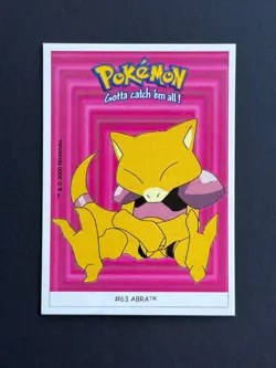 Carte Pokemon - Nintendo - Dunkin Boomer - #63 Abra - Image 1
