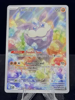 Pokemon-Mega Evolution: Ascended Heroes-Carbink-242/217-Illustration Rare-M/NM - Image 4