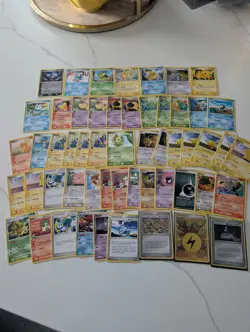 Pokemon TCG EX Unseen Forces 54-Card Lot Pikachu Eevee Bulbasaur Reverse Holo - Image 1