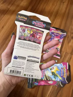 Pokemon TCG Sword And Shied Fusion Strike Hanger Packs Full Art Set Of 4 - Image 5