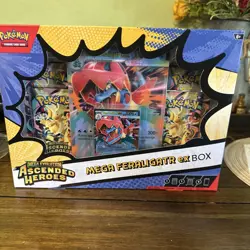 Pokemon TCG ME: Ascended Heroes, Mega Feraligatr Ex Collection Box - In Hand - - Image 1