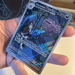 Pokemon TCG Weezing Card Destined Rivals: Team Rockets 199/182 NM Condition - Image 5