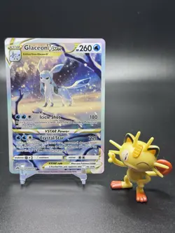 Glaceon VSTAR GG40/GG70 Pokemon SWSH: Crown Zenith: Galarian Gallery Holo - NM - Image 1