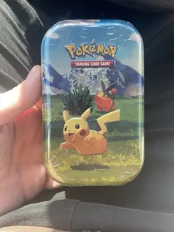 Pokemon TCG Mega Evolution—Ascended Heroes Mini Tin Pikachu/Tepig - Image 1