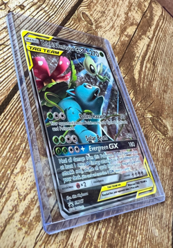 Promo Pokemon Card Holo Celebi & Venusaur GX Tag Team SM167 - Image 4