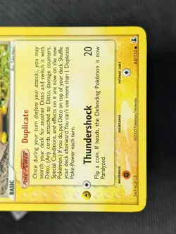 Ditto (Pikachu) 63/113 - Delta Species Common Pokemon TCG NM Yuka Morii - Image 5
