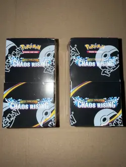 Pokemon TCG CHAOS RISING Half Booster Box (18 Packs) New and Sealed - Image 1