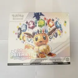 Pokemon Prismatic Evolutions Elite Trainer Box Exclusive 2024 Eevee English - Image 1