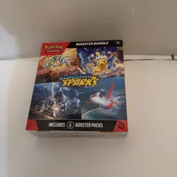 Pokemon TCG Surging Sparks Booster Bundle (6 Packs) Factory Sealed - Image 1