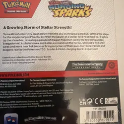 Pokemon TCG Surging Sparks Booster Bundle (6 Packs) Factory Sealed - Image 5