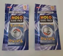 KRC King's Ransom Collectibles Pokemon Holo Rare and Holographic Pack 12 Cards - Image 1