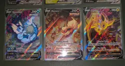 Vaporeon - Flareon - Jolteon VMAX & V Promo Art Lot - 6 Card Lot - Image 5