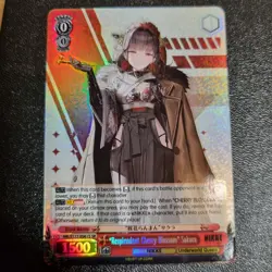 Weiss Schwarz NIK/S117-E061S Resplendent Cherry Blossom Sakura SR foil NIKKE - Image 1