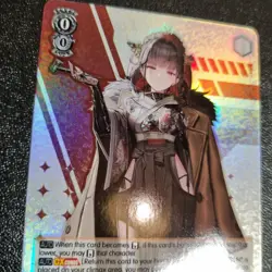 Weiss Schwarz NIK/S117-E061S Resplendent Cherry Blossom Sakura SR foil NIKKE - Image 2