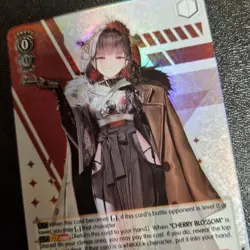Weiss Schwarz NIK/S117-E061S Resplendent Cherry Blossom Sakura SR foil NIKKE - Image 4
