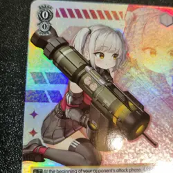 Weiss Schwarz NIK/S117-E012S Tricky Bomber Belorta SR foil NIKKE - Image 2