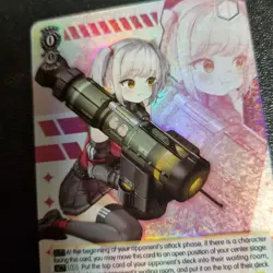 Weiss Schwarz NIK/S117-E012S Tricky Bomber Belorta SR foil NIKKE - Image 4