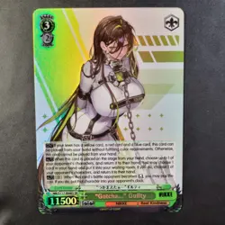 Weiss Schwarz NIK/S117-E046S Gotcha... Guilty SR foil NIKKE - Image 1