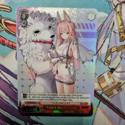 Nikke Weiss Schwarz - "Lions heart" Leona NIK/S117-E062S SR - English - Image 1