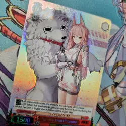 Nikke Weiss Schwarz - "Lions heart" Leona NIK/S117-E062S SR - English - Image 3