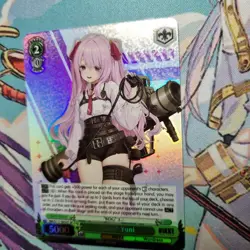 NIKKE Weiss Schwarz NIK/S117-E052S Yuni SR foil - Image 2