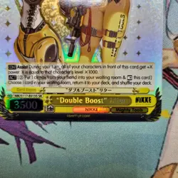 Weiss Schwarz NIKKE NIK/S117-E015S English - "Double Boost" Liter SR - Image 4