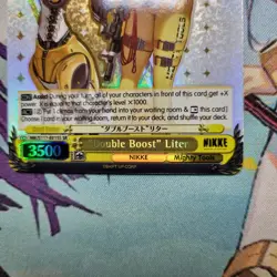 Weiss Schwarz NIKKE NIK/S117-E015S English - "Double Boost" Liter SR - Image 5