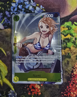 Nami Dash Pack Full Art Foil OP15-108 Adventure on Kami's Island One Piece Card - Image 1