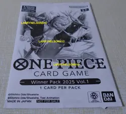 ONE PIECE CARD GAME WINNER PACK 2025 VOL 1 NEW SEALED ENGLISH PROMO BANDAI TCG - Image 2